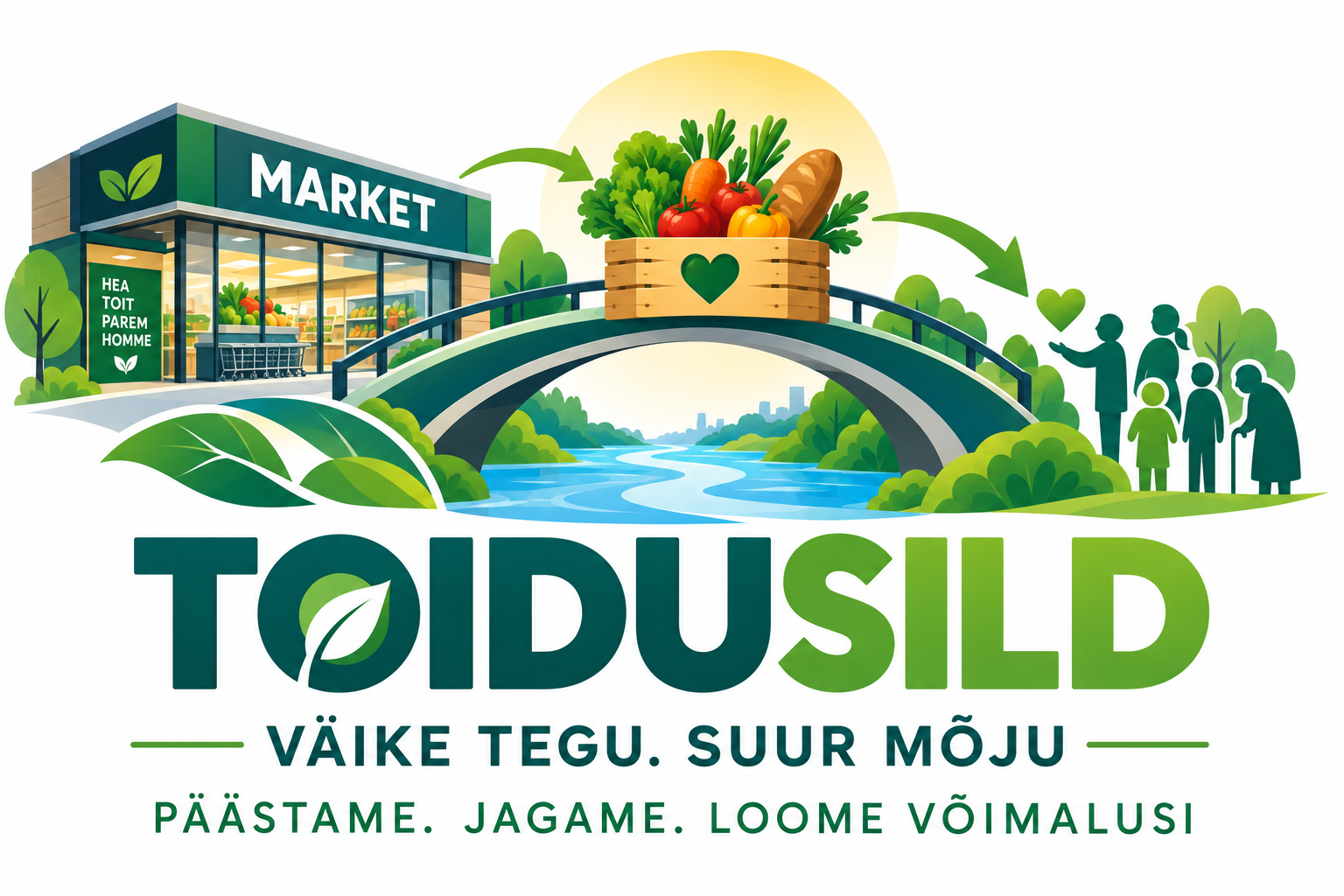 TOIDUSILD – kauplus, päästetud toit, sild ja kogukond
